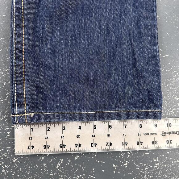 Ariat Flame Resistant Jeans Men 41x32 Dark Wash M4 Low Rise Boot Contrast Stitch - Picture 4 of 8